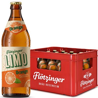 Flötzinger Orangenlimonade 20x0,5L