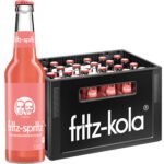 Fritz-Spritz Bio Rhabarbersaftschorle 24x0,33L