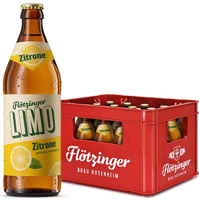 Flötzinger Zitronenlimonade 20x0,5L